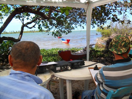 Estação de PP6PP Fernando na 3º expedição ao velho Chico